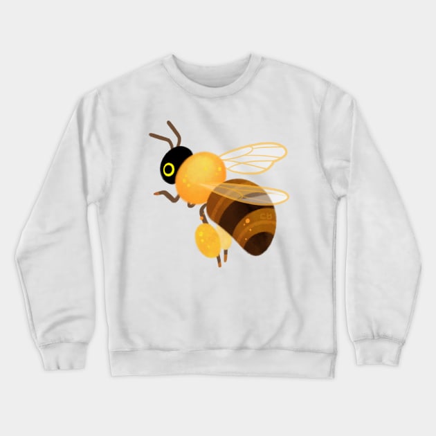 Honey bee 6 Crewneck Sweatshirt by pikaole